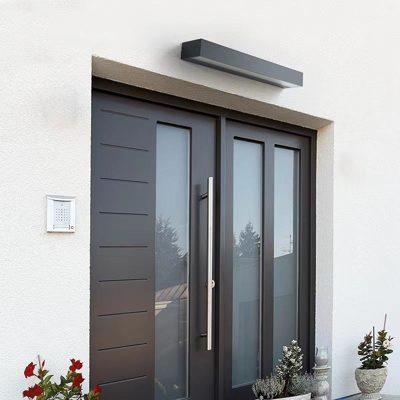 Luxury Modern Outdoor Wall Light | Waterproof LED Linear Wall Sconce