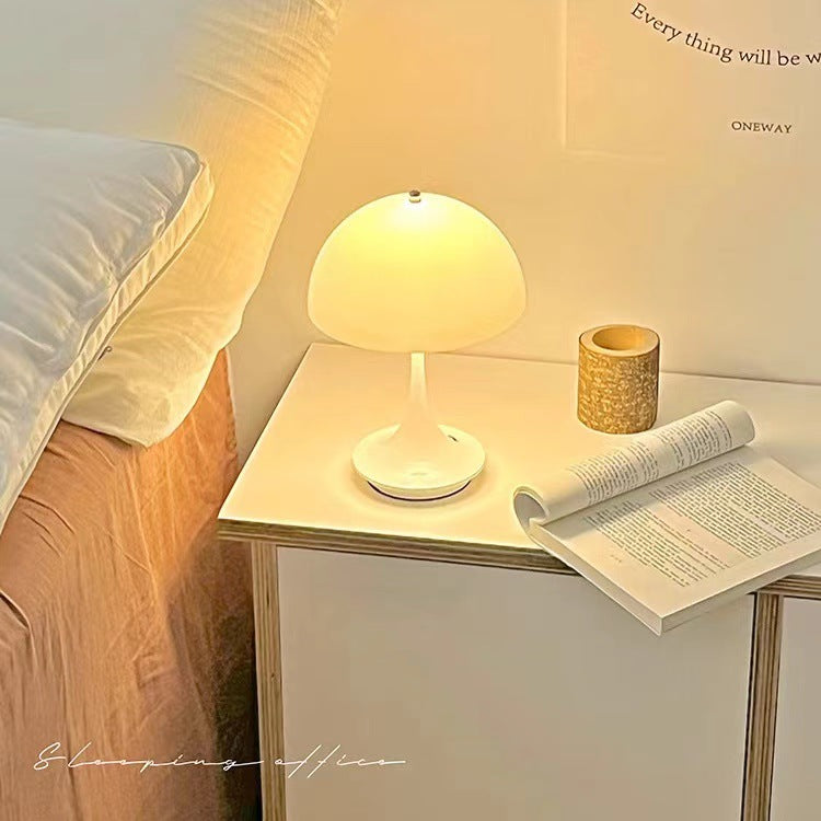 Ambient lighting at the bedside in the bedroom