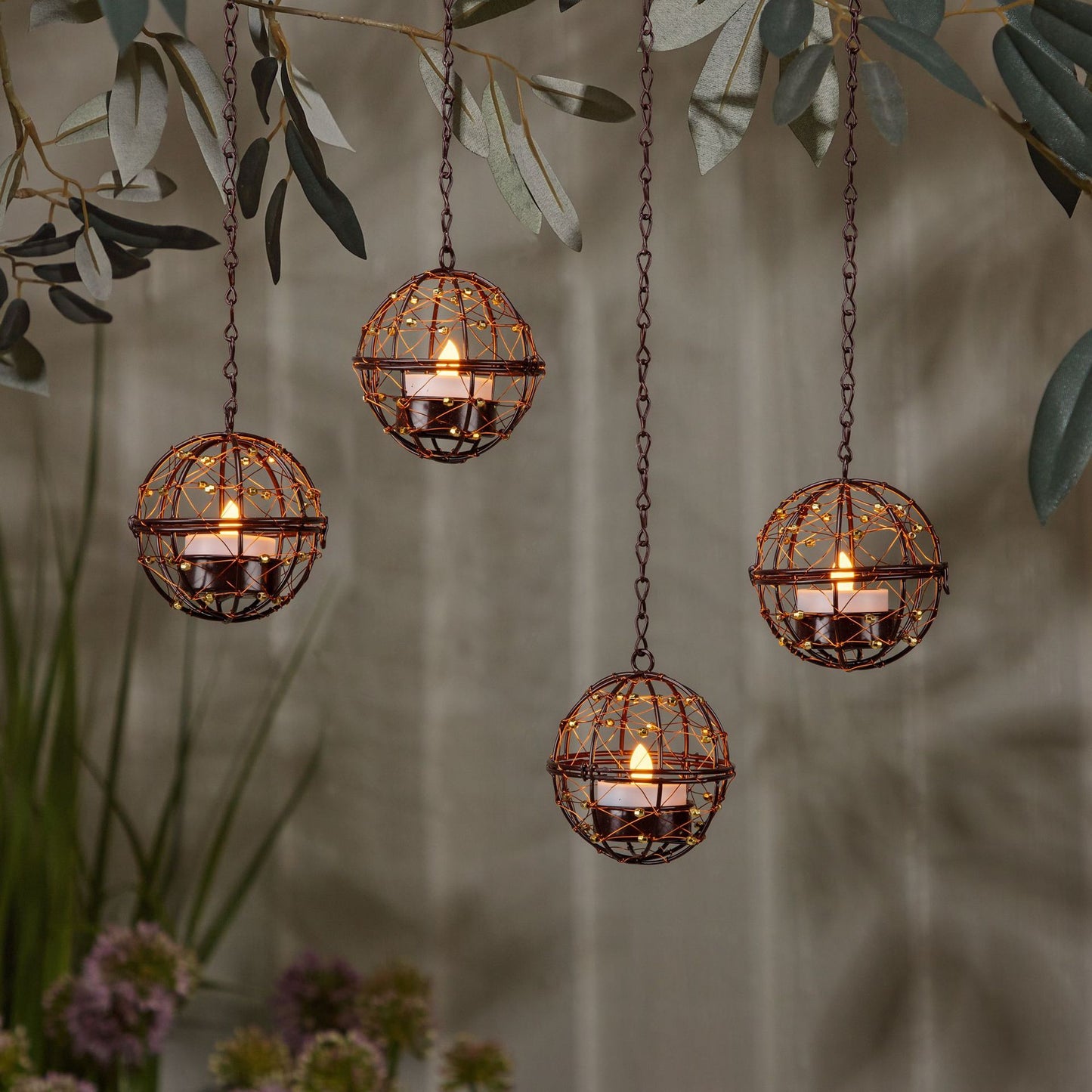 Modern Luxury Outdoor Pendant Light | Waterproof Garden Hanging Lantern | Patio, Porch & Pergola Ceiling Light | Exterior Home Lighting