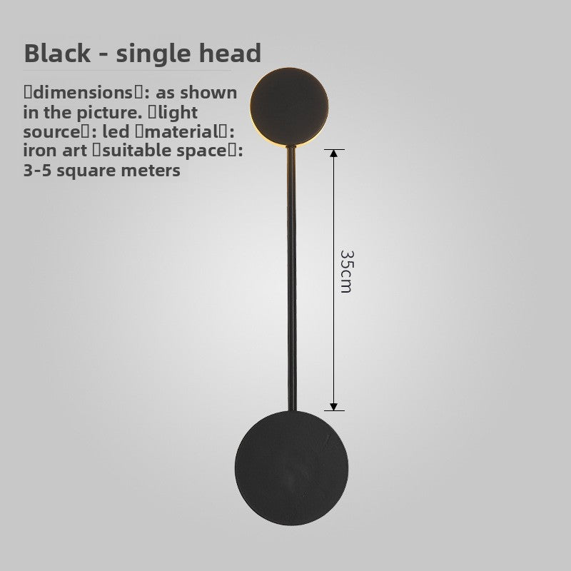 Nordic Modern Wall Lamp with LED Lighting