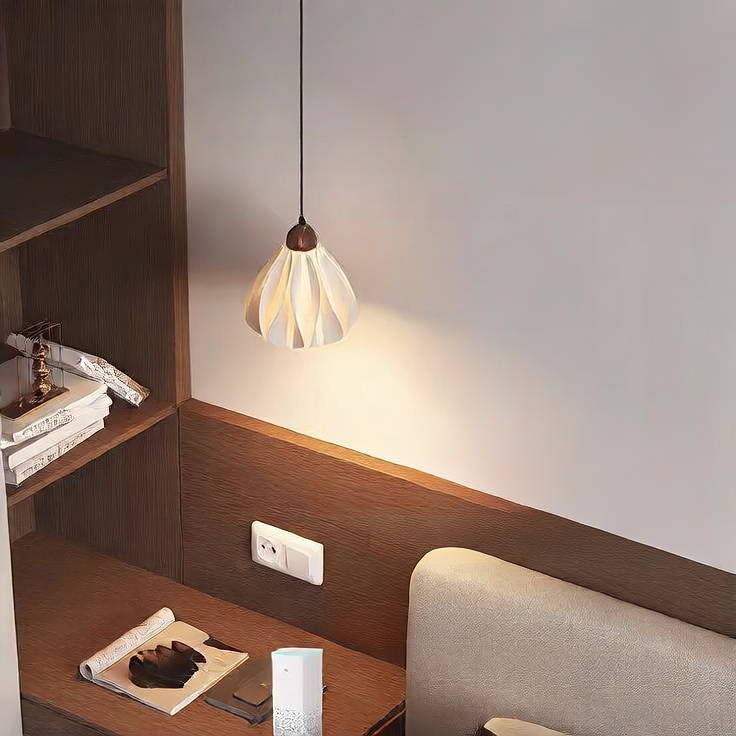 Luxury Modern Smoked Glass Pendant Light | Hanging Ceiling Lamp | Bedroom Bedside Pendant | Kitchen Island Light | Living Room Home Lighting