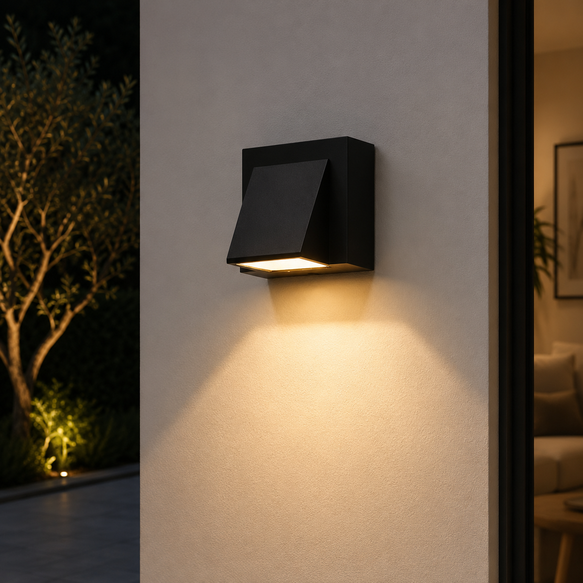 Luxury Modern Outdoor Wall Light | Waterproof LED Wall Sconce