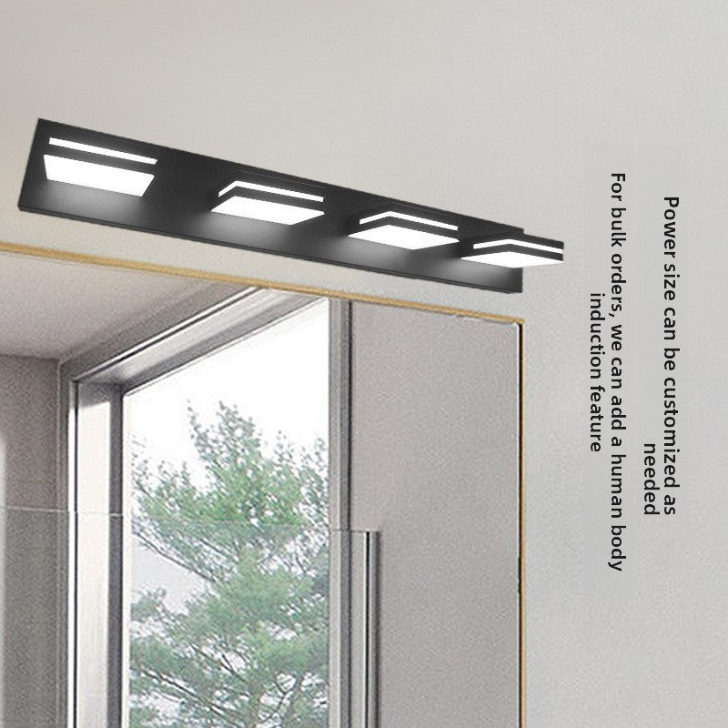 Modern Square LED Wall Lamp with Adjustable Lighting