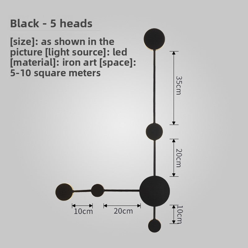 Nordic Modern Wall Lamp with LED Lighting