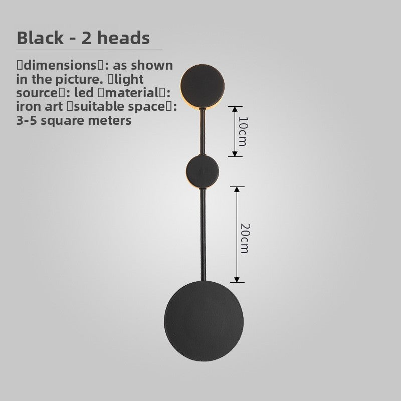 Nordic Modern Wall Lamp with LED Lighting