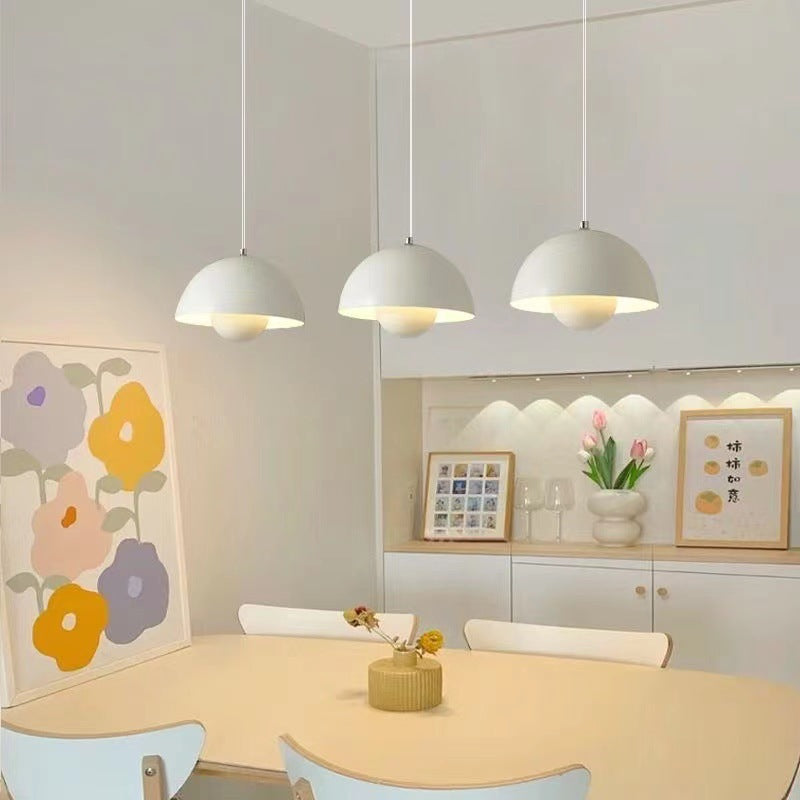 Luxury Modern Pendant Light | Scandinavian Dome Ceiling Hanging Lamp | Kitchen Island Light | Dining Room Lighting | Living Room Pendant Fixture