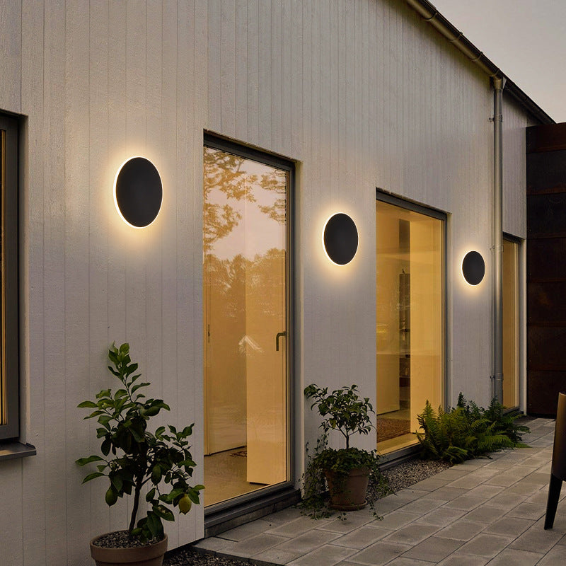 Luxury Modern Outdoor Wall Light | Waterproof LED Garden Wall Lamp | Exterior House Light | Patio, Porch & Driveway Wall Lighting