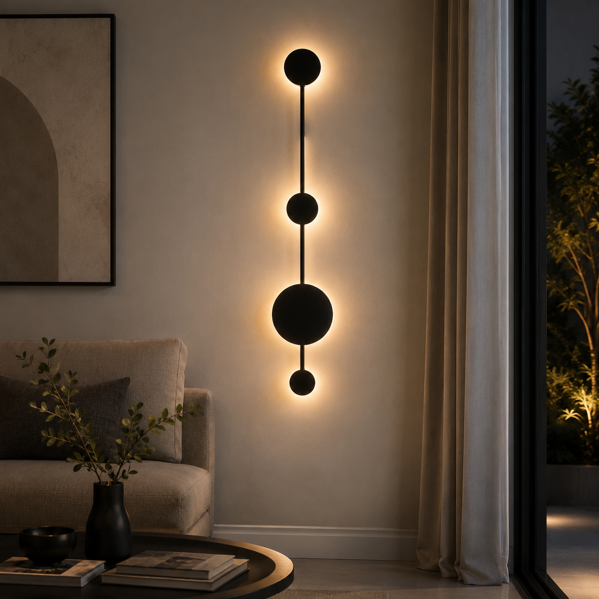 Luxury Modern LED Wall Light | Geometric Globe Wall Sconce