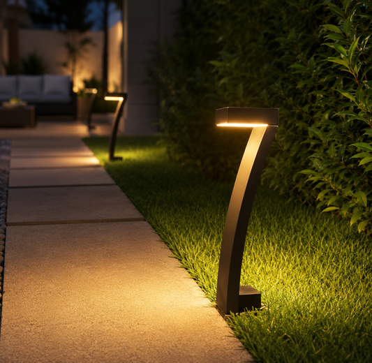 Luxury Modern LED Garden Path Light | Waterproof Outdoor Bollard Lamp