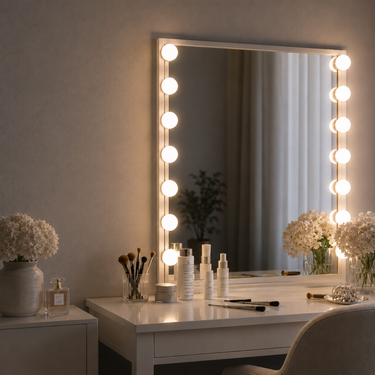 Luxury LED Vanity Mirror Wall Light | Hollywood Makeup Mirror