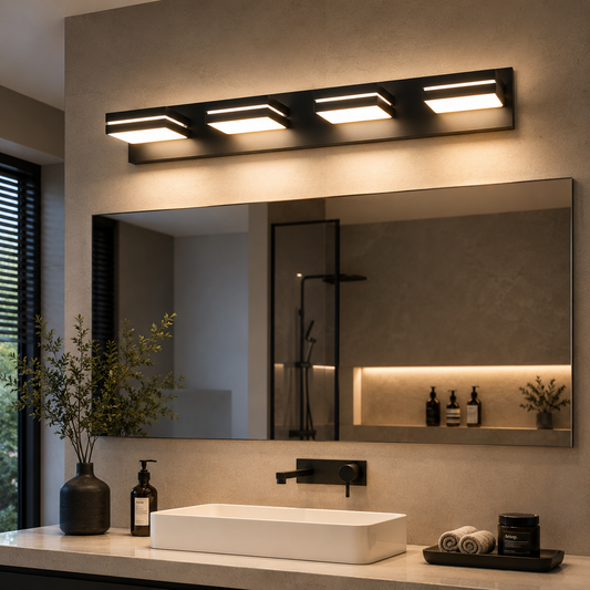 Luxury Modern Bathroom Vanity Wall Light | LED Mirror Wall Lamp