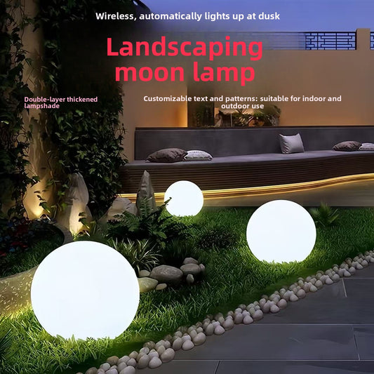 Solar Powered Colorful Spherical Garden Lights