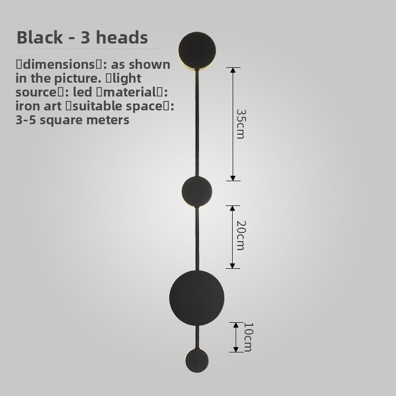Nordic Modern Wall Lamp with LED Lighting